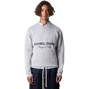 Quotrell - Mondrian Sweater - Grijs - Oversized