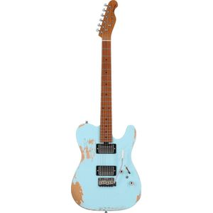 Fazley Project P1 Flashback T Sky Blue Limited Edition elektrische gitaar met deluxe gigbag