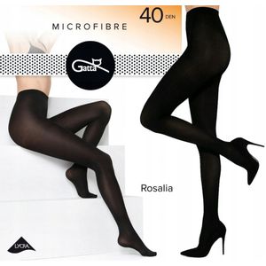 Gatta Panty Dames 40 DEN Zwart – Maat S – Comfort Basis Panty ( 1 stuks )