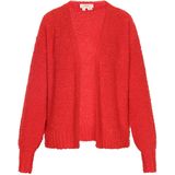 usha - Gebreid Vest - Relaxte Pasvorm - Lange Mouwen