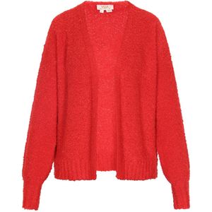 usha - Gebreid Vest - Relaxte Pasvorm - Lange Mouwen