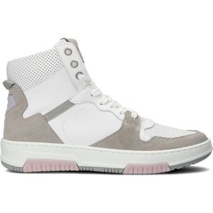 Palpa Mitch Sneakers - Leren Sneaker - Dames - Wit - Maat 36
