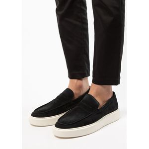 Sacha Suède Loafers Zwart