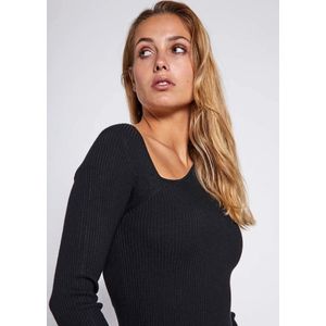Sherry knit top black - NORR
