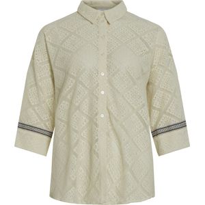 VILA - VINOEMIE 3/4 OVERSIZE SHIRT/C32 - Dames - Blouses