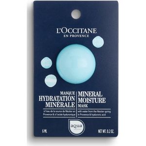 L'Occitane Aqua Réotier Masque Hydratation Minérale Masker Alle Huidtypen 6ml