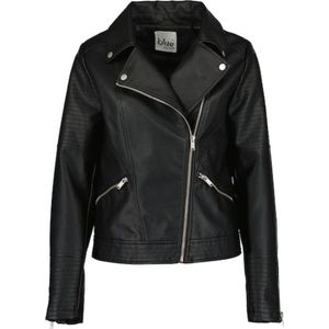 Blue Seven dames - Jas 291092 zwart bikerjas maat 40