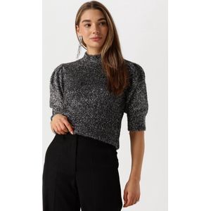 Minus - Msbritney Knit T-Shirt - Grijs - Dames