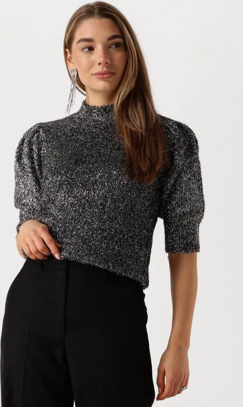 Minus - Msbritney - Gebreid T-shirt - Grijs - Dames