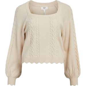 OBJECT - objruth l/s pullover - sandchell