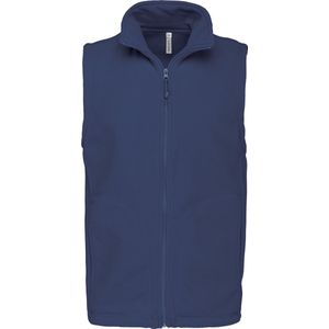 Fleecebodywarmer 'Luca' merk Kariban maat XL Deep Blue