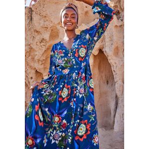 DIDI Dames Dress Atmosphere Floral flame print maat 42