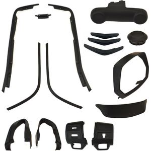 Sierlijst set compleet Power1 voor Vespa Sprint mat zwart