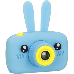 Springos Digitale Camera - Kindercamera - Kindvriendelijk - Konijn - Blauw - 40MPX