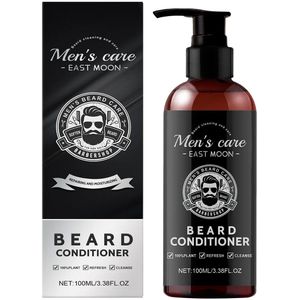 East Moon Baardolie voor Mannen – 100 ml – Hydraterend, Versterkend & Bevordert Baardgroei – Niet-irriterend en Diep Voedend – Baard Conditioner