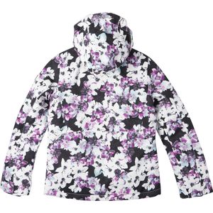 O'Neill Jas Girls LITE AOP JACKET Blue Ice Flower 164 - Blue Ice Flower 50% Gerecycled Polyester (Repreve), 50% Polyester