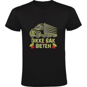 Dikke bak met bieten Heren T-shirt | boer | boerderij | trekker | tractor | boeren | veeteelt | landbouw | shirt