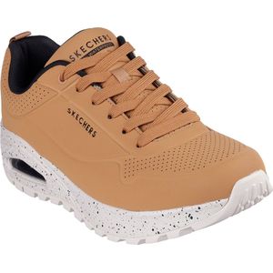 Skechers - UNO RUGGED Sneakers - Bruin - Duraleather - Waterdicht