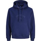 Jack & Jones - Bleecker Branding Hoodie - Donkerblauw - Heren