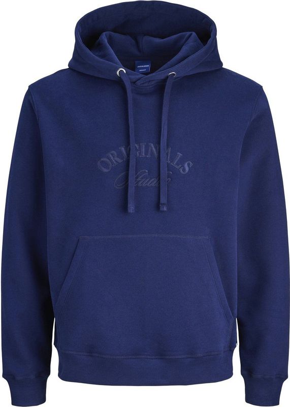 Jack & Jones - Bleecker Branding Hoodie - Donkerblauw - Heren