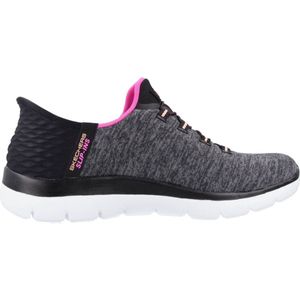 SKECHERS SUMMITS-DAZZLING HAZE 149937 BKMT sneakers slip in dames zwart