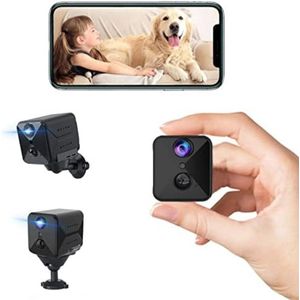 WNHB® Mini Spycam – Verborgen Bewakingscamera voor Thuis, Auto en Kantoor – HD Beveiligingscamera – Compact en Discreet