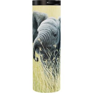 Olifanten Elephant In The Grass - Thermobeker 500 ml