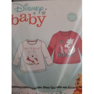 Disney Baby - 2 Baby Broekjes - Winnie de Poeh - Mt 62/68