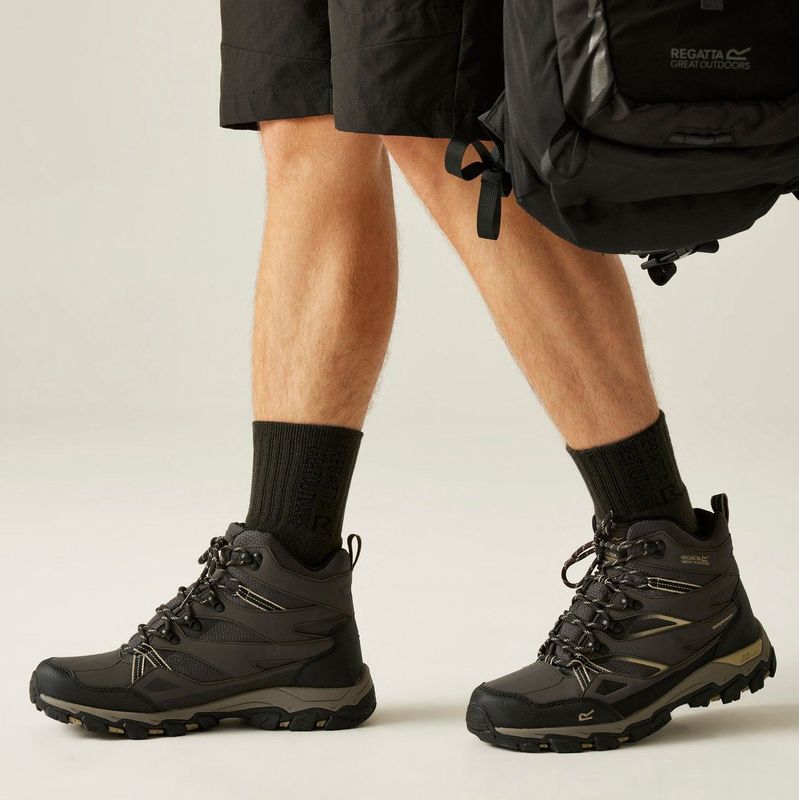 Regatta - Holcombe III - Wandelschoenen - Bruin - Synthetisch - Waterafstotend