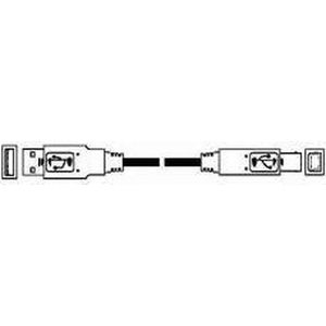 Deltac USB aansluitkabel USB (v2.0) 498 USB-kabel 2 m USB A Mini-USB B