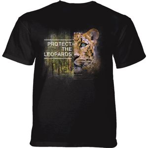 T-shirt Protect Leopard Black KIDS S