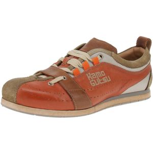 Kamo-Gutsu TIFO-017 - Vrijetijdsschoenen voor heren - Kaki-Arancio