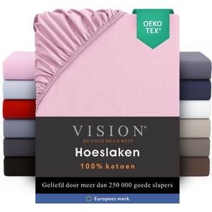 Hoeslaken - Wit - Katoen