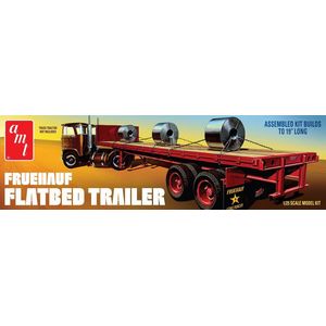 1:25 AMT 1399 Fruehauf Flatbed Trailer Plastic Modelbouwpakket