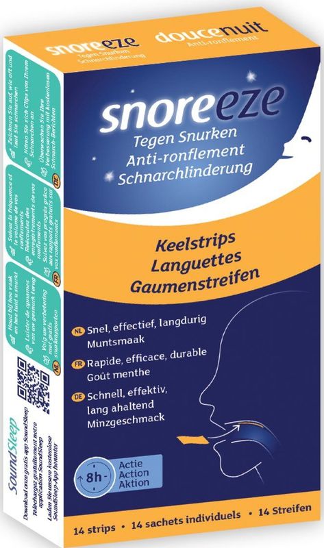 Snoreeze Keelstrips