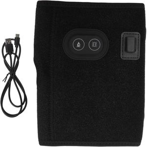 Inovra - Verwarmde elleboogbrace voor pijnverlichting en vermoeidheid - Verstelbaar met warmtecompressie - Vibratie massage - Elleboog massager met verwarmde kniebrace wrap.