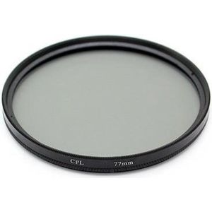 Polarisatie Filter - 77 MM - Circulair CPL Foto Lens Filter - Geschikt Voor Canon / Nikon / Sony Camera