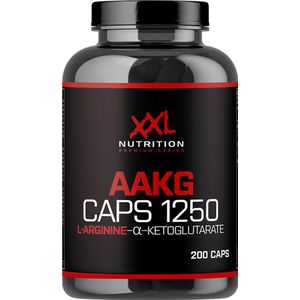 XXL Nutrition - AAKG Caps - Arginine Alpha Keto-Glutaraat - 1250mg - 200 Capsules