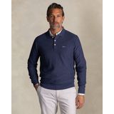 NZA New Zealand - 25fn285 - Lange Mouw Poloshirt - Blauw