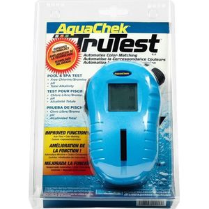 AquaChek TruTest Spa Reader Bromine Inclusief Teststrips - Blauw