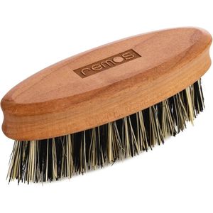 Natuurlijke Baardenborstel met Veganistische Plantvezels van Perenhout