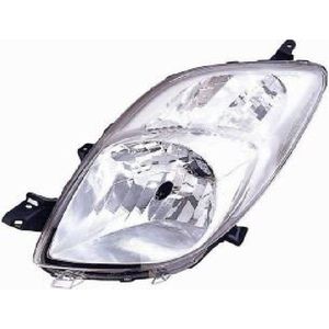 Toyota Yaris, 2006 - 2009, P90 - koplamp, H4, elektr verstelb, incl stelmotortje, links