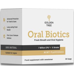 Golden Tree - Oral Biotics - Tandvleesverzorging - 30 Zakjes - Probiotica voor Frisse Adem