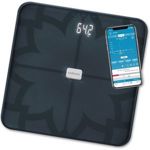 Digitale weegschaal voor lichaamsanalyse tot 180 kg - meet lichaamsvet, lichaamswater, spiermassa en botgewicht