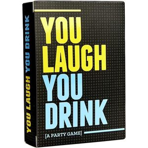 You Laugh You Drink - Kaartspel - Party Game - Drankspel - Engelstalig - DSS Games