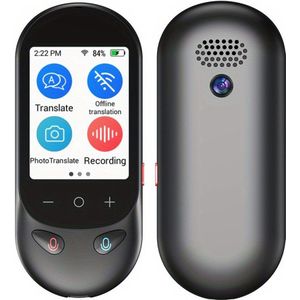 Taalvertaler Apparaat – 138 Talen – Offline & Online Vertaling – Real-Time Stem & Fotovertaler – Reizen & Zakelijk – Model Mini