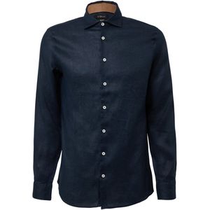 Shirt - Overhemd - Linnen - Getailleerd