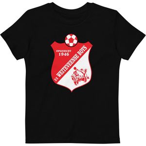 Weiteveenseboys - Biologisch katoenen T-shirt voor kinderen - Black, 5-6