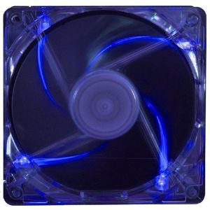 Xilence Performance C case fan 120 mm, transparent blauw LED // XPF120.TBL