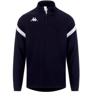 Kappa - Dolvole - Sweatshirt - Halve Rits - Heren - Nauw Aansluitend - 100% Polyester